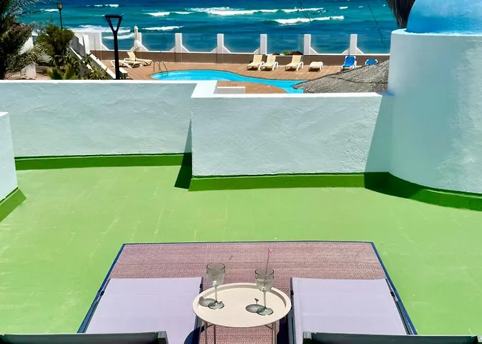 Geranio House, Beachfront, Pool, Corralejo